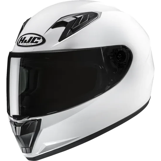HJC Youth Y10 Solid Helmet Full Face | S M L | Black Orange White Black Satin 10