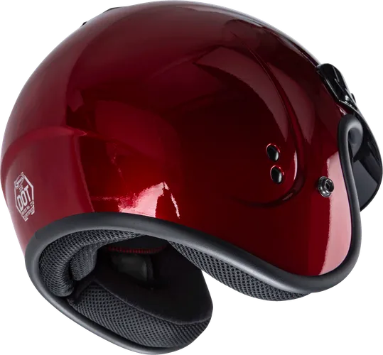 Gmax Adult GM-32 Helmet Open Face | XS S M L XL 2XL 3XL | Red Black Black Satin White Gray Blue 58