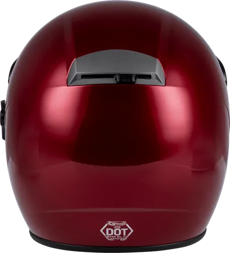 Gmax Adult GM-32 Helmet Open Face | XS S M L XL 2XL 3XL | Red Black Black Satin White Gray Blue 7