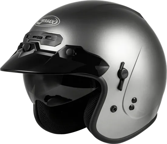 Gmax Adult GM-32 Helmet Open Face | XS S M L XL 2XL 3XL | Red Black Black Satin White Gray Blue 68