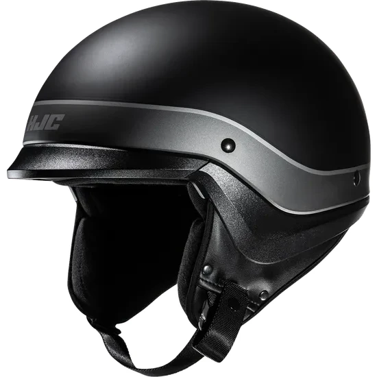 HJC Adult C20 Probe Helmet Half Face | XS S M L XL 2XL | Black Satin Orange Black Pink 3