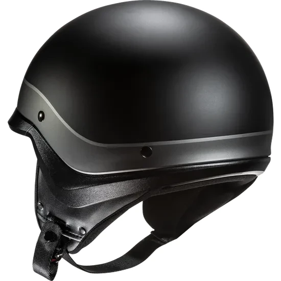 HJC Adult C20 Probe Helmet Half Face | XS S M L XL 2XL | Black Satin Orange Black Pink 7