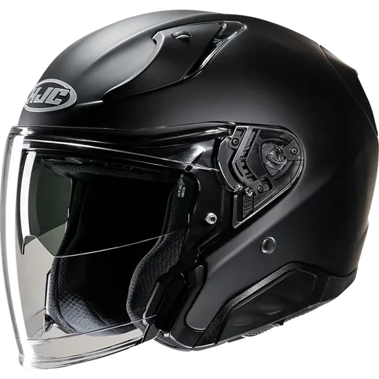 HJC Adult RPHA 31 Solid Helmet Open Face | XS S M L XL 2XL | Black Satin White Gray 12