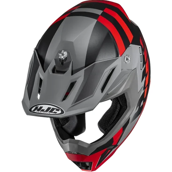 HJC Adult C50 Mirage Helmet MX | XS S M L XL 2XL | Black Gray Red Yellow Orange 11