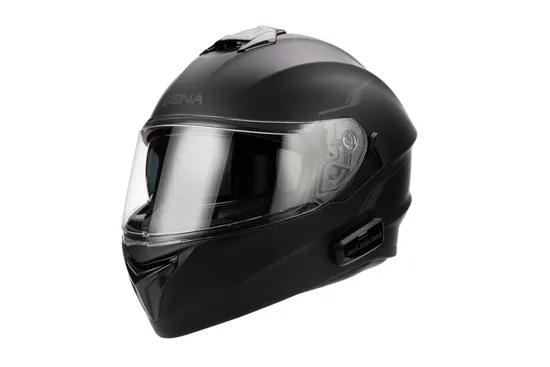 Sena Adult OutForce Helmet Full Face | S M L XL 2XL | Black White 2