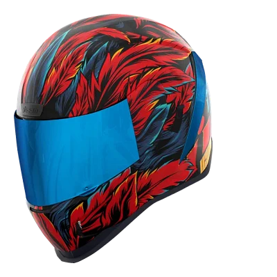 icon airmada helmet red IC04 Airframe Pro Airform Motorcycle Shield Uv Protection Motorcycle Visor Lens Helmets Accessories (Revo Red): Buy Online at Best Price in UAE Includes world Helmet Visor, IC04 Helmet Shields