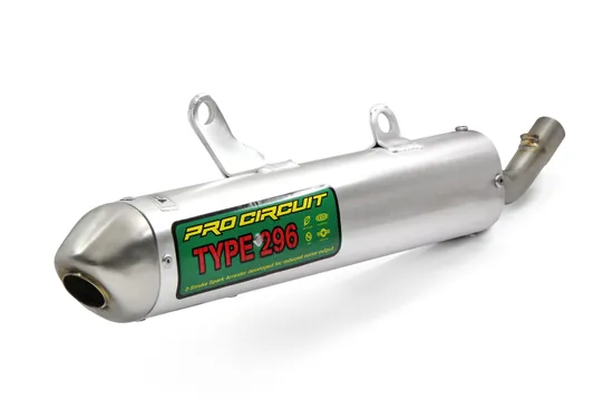 AN Pro Circuit Type 296 Exhaust Spark Arrestor Silencer Yamaha