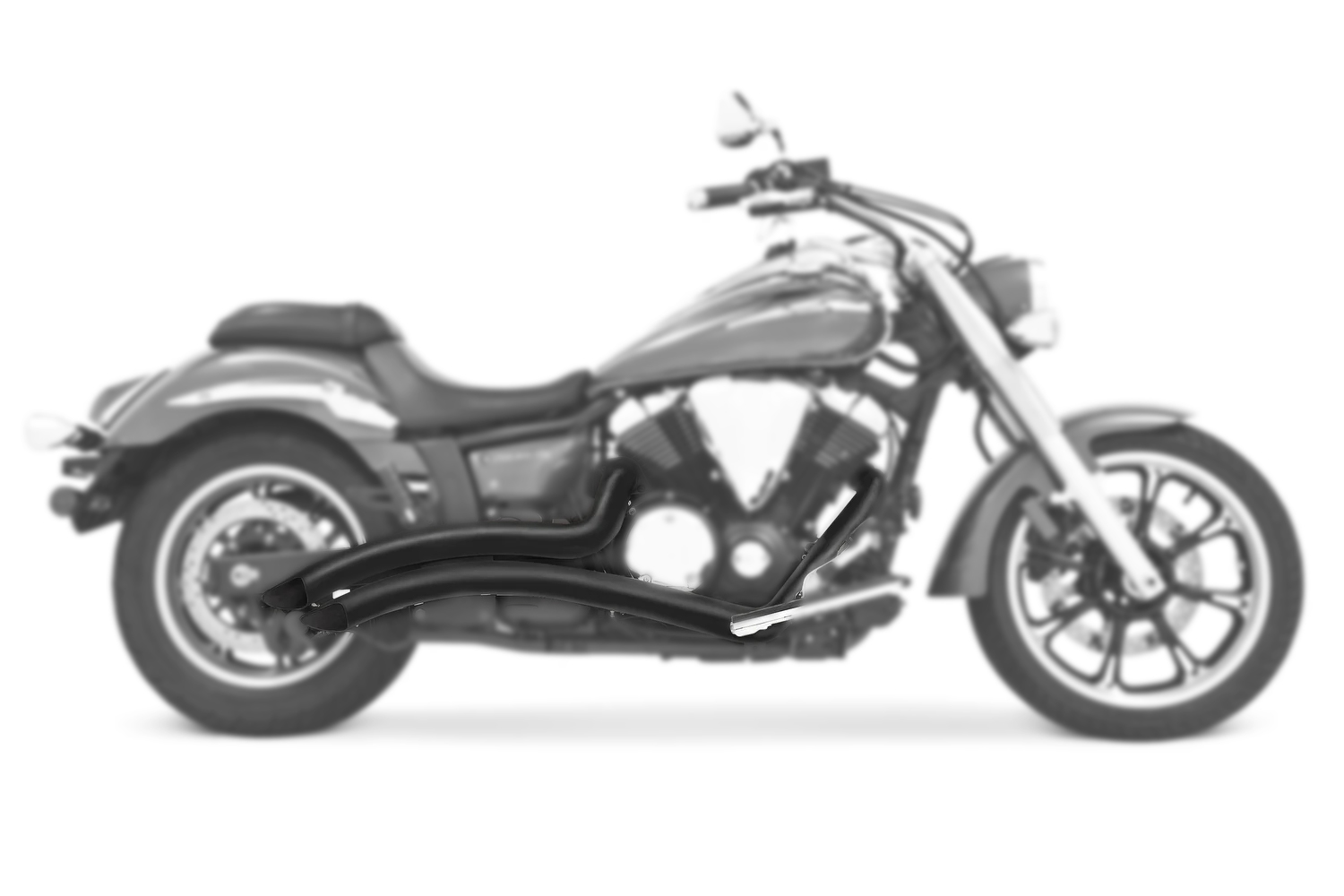 Freedom Sharp Curve Radius Full Exhaust System Black