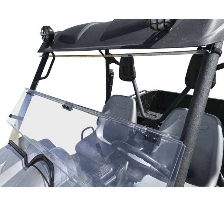 QB Windbreak Half Folding Windshield for KAF 820 Pro-FX FXT 5