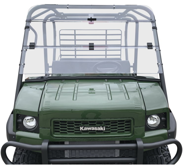 QB Windbreak Half Folding Windshield for KAF 820 Pro-FX FXT 2