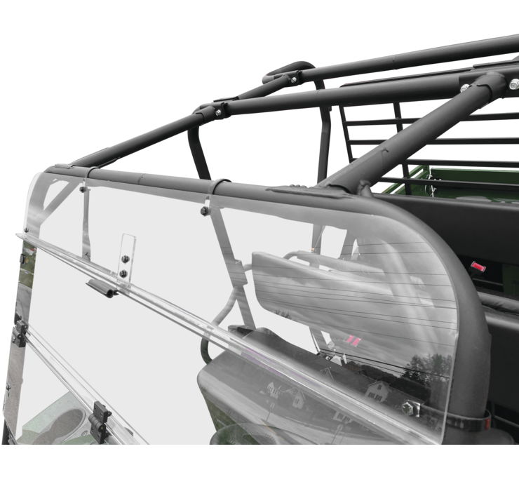 QB Windbreak Half Folding Windshield for KAF 820 Pro-FX FXT 4