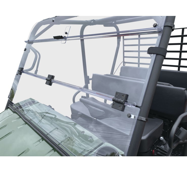 QB Windbreak Half Folding Windshield for KAF 820 Pro-FX FXT 1